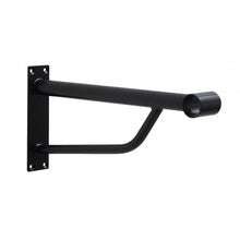 Load image into Gallery viewer, Heavy Duty Black Wall Mounted Hanging Clothes Rail