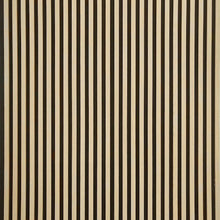 Load image into Gallery viewer, Natural Oak Acoustic Slat-Wall Panel