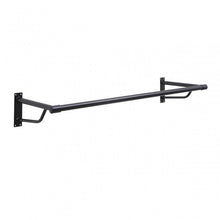 Load image into Gallery viewer, Heavy Duty Black Wall Mounted Hanging Clothes Rail
