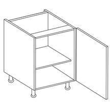 Load image into Gallery viewer, Senza Gloss Cashmere Stone Integrated Handle Kitchen Cabinets
