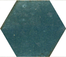 Load image into Gallery viewer, Hope Blue Gloss Hexagonal Wall Tile
