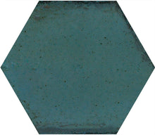 Load image into Gallery viewer, Hope Blue Gloss Hexagonal Wall Tile

