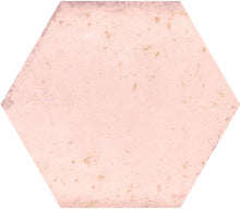 Load image into Gallery viewer, Hope Pink Gloss Hexagonal Wall Tile
