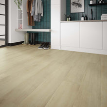 Load image into Gallery viewer, Clicklux Premium Light Oak SPC Flooring 228.6 x 1219.2mm (4 per box 1.11m2)
