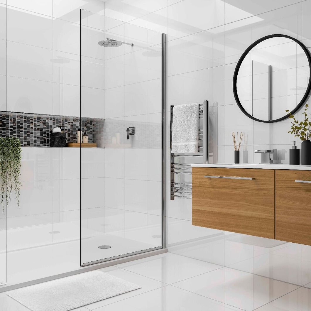 Space White Glazed Porcelain Wall & Floor Tile