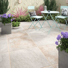 Load image into Gallery viewer, Alfresco Adlington White Matt Glazed Porcelain 600x600x20mm (2 Tiles per box 0.72m2)
