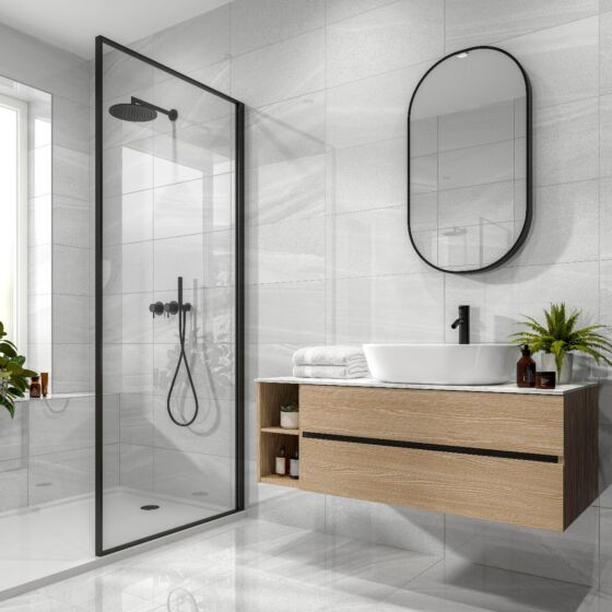Anderley Light Grey Polished Porcelain Wall & Floor Tile