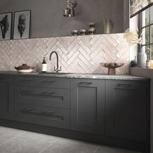 Load image into Gallery viewer, Hope Rose Pink Gloss Ceramic Wall Tile

