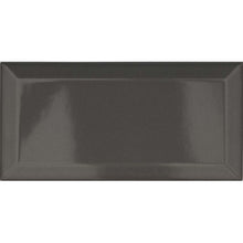 Load image into Gallery viewer, Graphite Gloss Metro Wall Tile
