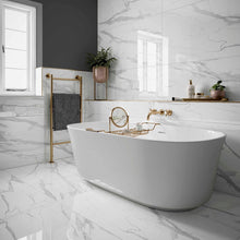 Load image into Gallery viewer, Kendal Bianco Polished Porcelain Wall &amp; Floor Tile
