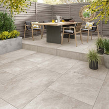 Load image into Gallery viewer, Alfresco Rainton Beige Matt Porcelain 600x600x20mm (2 Tiles per box 0.72m2)
