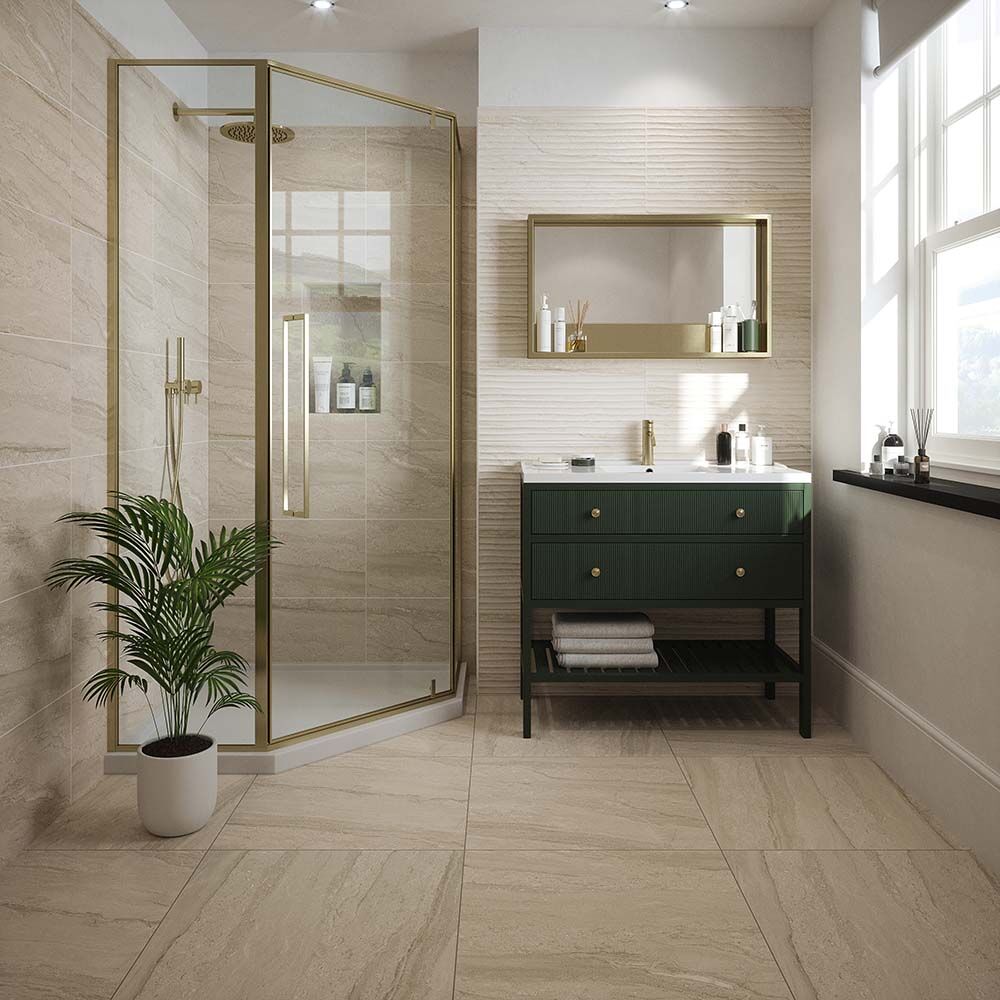 Laurent Beige Matt Porcelain Wall & Floor Tile