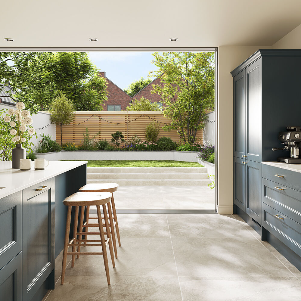 Alfresco Atlanta Cream Glazed Porcelain 1000x1000x20mm (1 Tile per box 1.00m2)