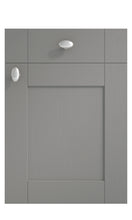 Load image into Gallery viewer, Cambridge Dust Grey Timber Painted Shaker Kitchen Doors
