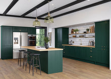 Load image into Gallery viewer, Fir Green Replacement shaker kitchen doors

