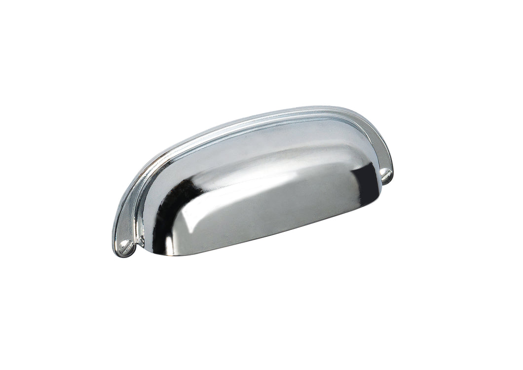 Cup plus handle polished chrome