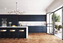 Load image into Gallery viewer, Lucente Indigo Blue Matt Handleless Replacement Kitchen Doors
