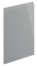 Load image into Gallery viewer, Lucente High Gloss Dust Grey Handleless Kitchen Doors
