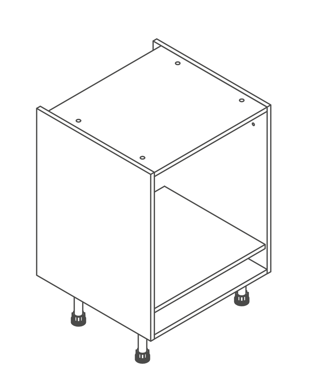 600mm  Oven Base Unit