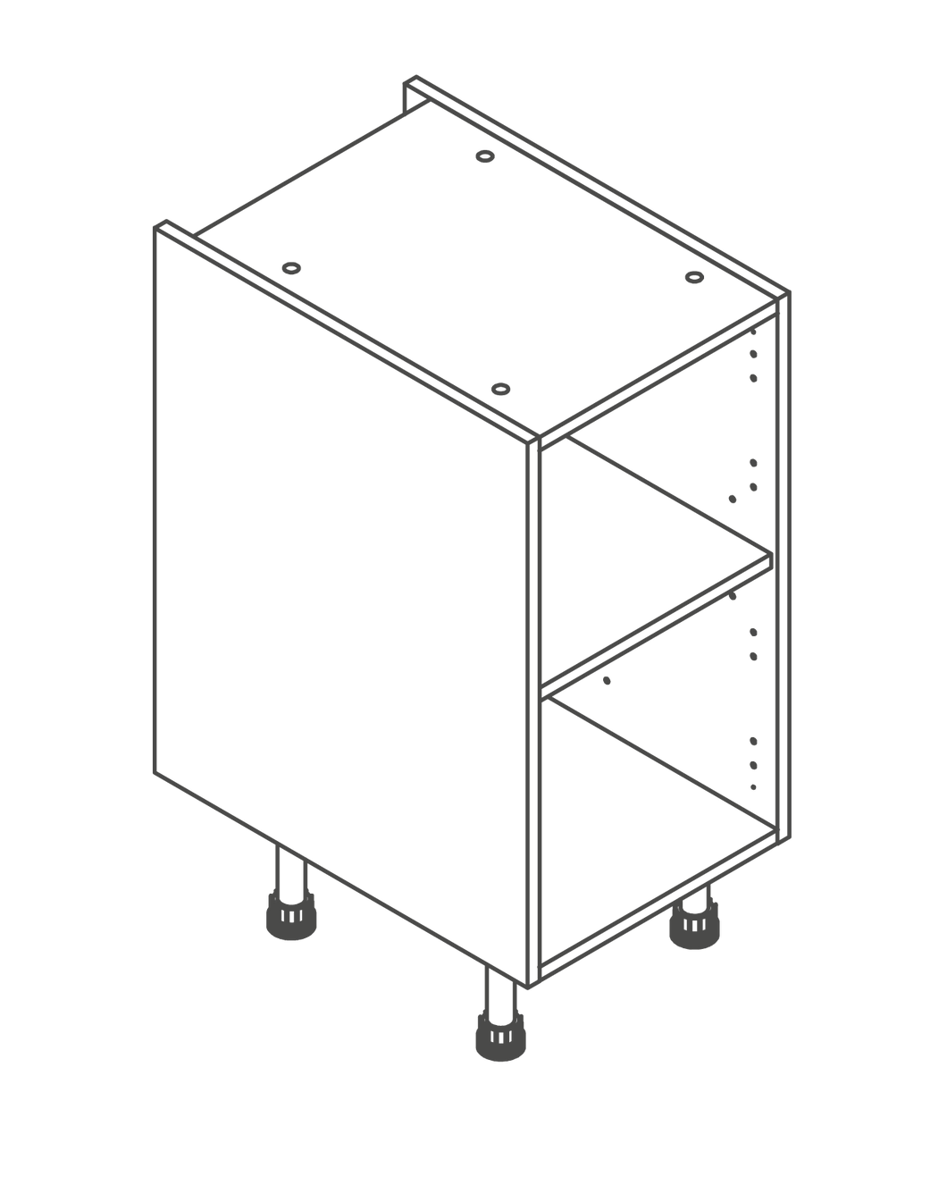 400mm Kitchen Base Unit