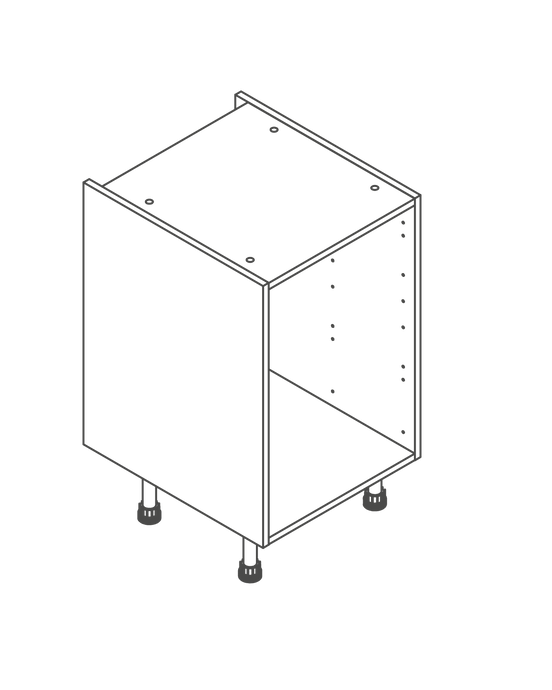 500mm Kitchen Drawer Unit