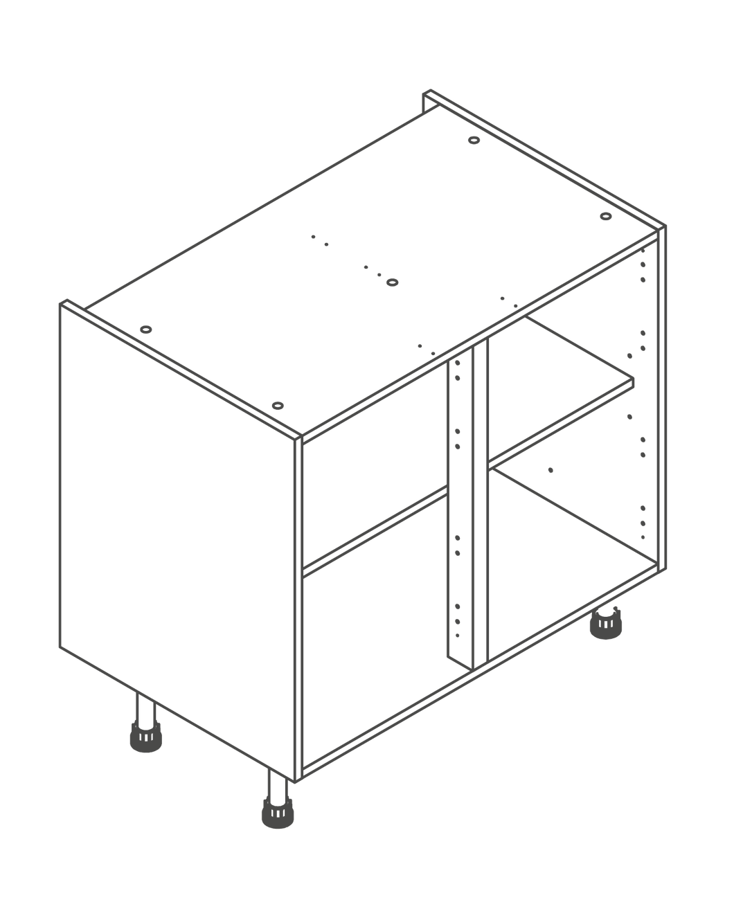 900mm Kitchen Base Unit